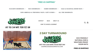 Damn Good Doormats - Unique & Funny Doormats