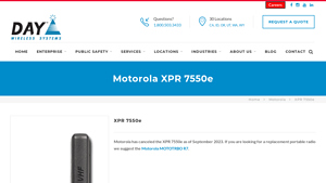 Motorola - XPR 7550e Replacement