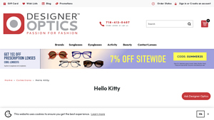 Designer Optics - Hello Kitty Eyewear Collection