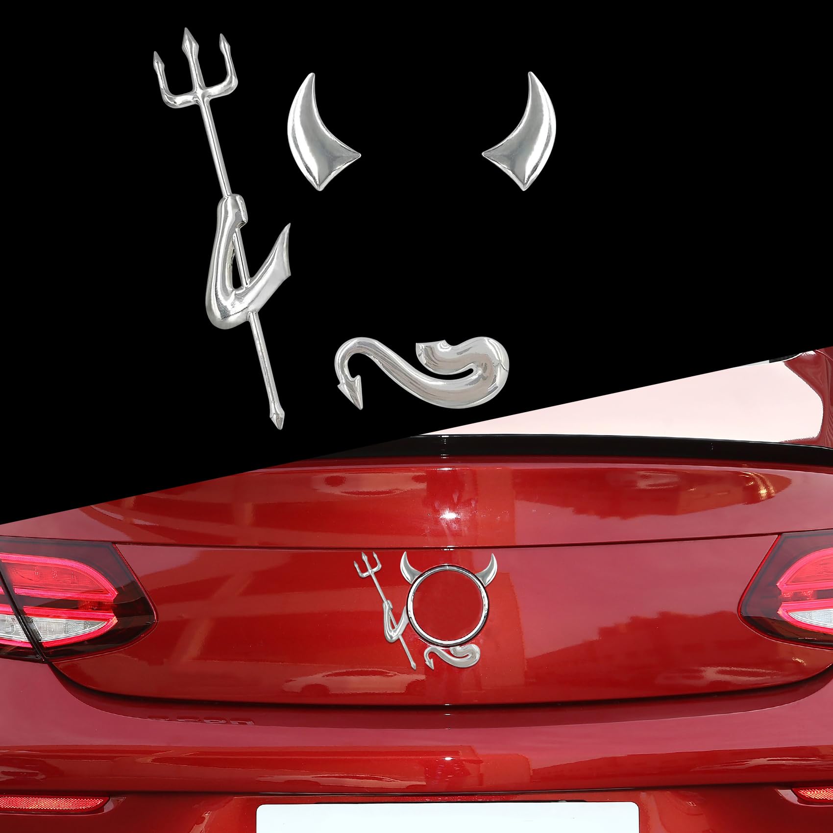 A relevant stock photo of devil cars in a typical setting.