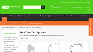 Roto - Key Tilt & Turn Components