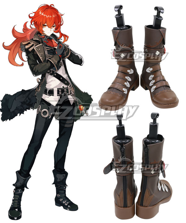 A relevant stock photo of diluc cosplay shoes in a typical setting.