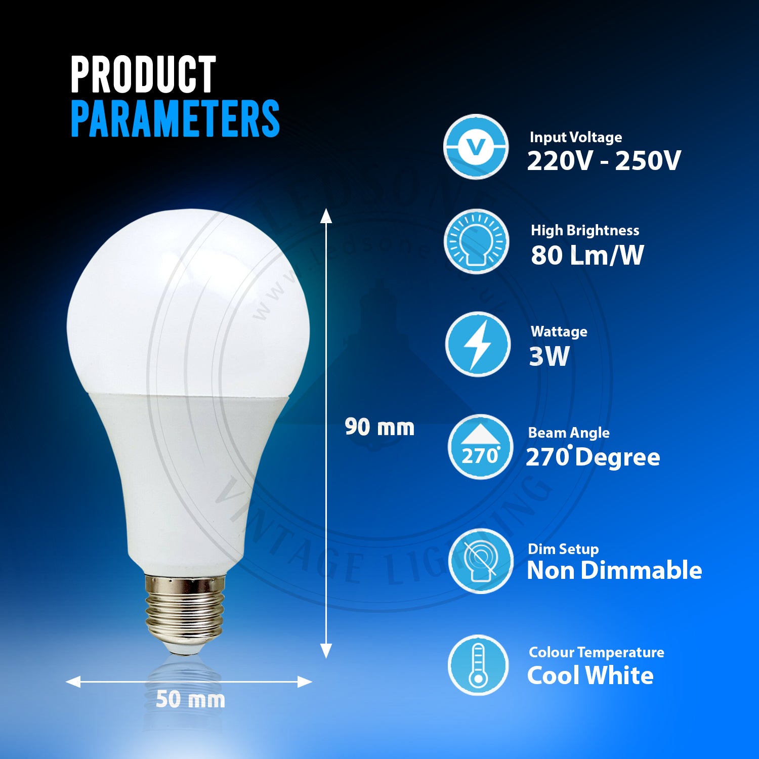 A relevant stock photo of dimmbare lichter in a typical setting.
