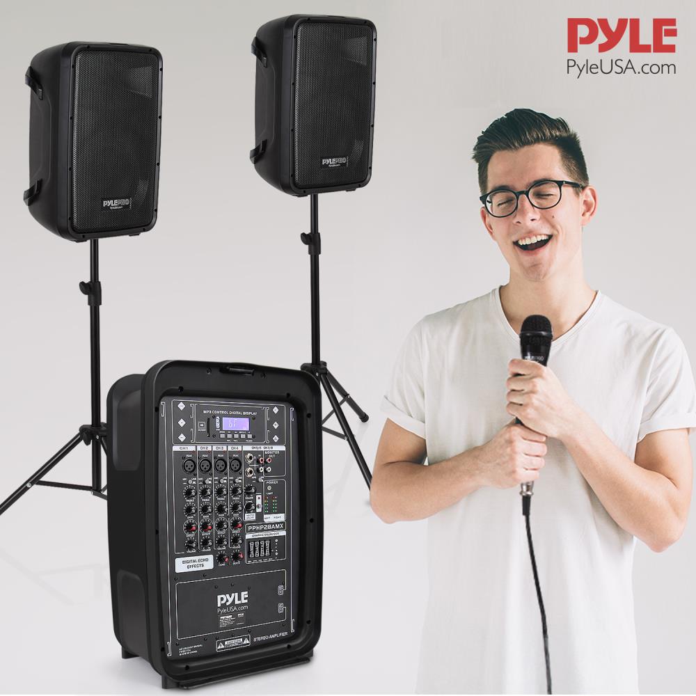 A relevant stock photo of dj speaker speaker in a typical setting.