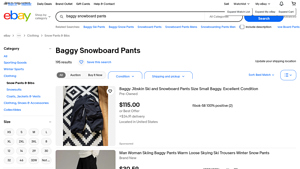 The North Face - Baggy Snowboard Pants