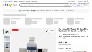 Fibreglass GRP Repair Kit - 250ml Bundle