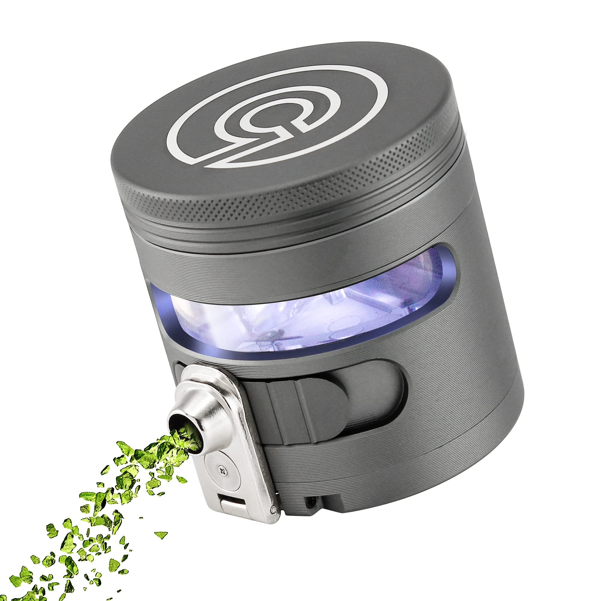 A relevant stock photo of electric weed grinder in a typical setting.
