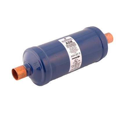 A relevant stock photo of emerson adk-083 s filter drier in a typical setting.