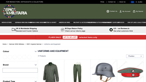 Epic Militaria - WW1 German Uniforms & Equipment