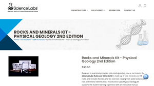 eScience Labs - Rocks and Minerals Kit