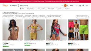 Etsy - Sheer Extreme Bikini