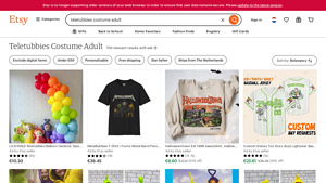Etsy - Teletubbies Adult Costumes