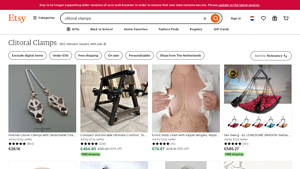 Etsy - Clitoral Clamps