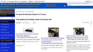 Everything Attachments - XTreme Duty Box Blades