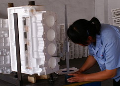 A relevant stock photo of expandable casting in a typical setting.