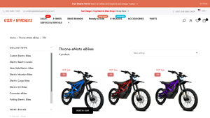Throne - eMoto eBikes 72V Collection