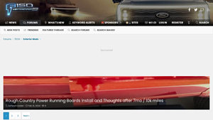Rough Country - Power Running Boards PSR71520