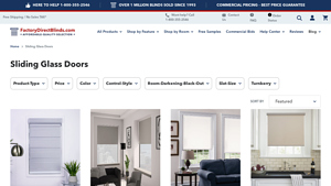 Factory Direct Blinds - Key Products