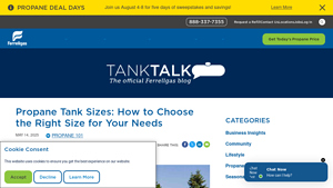 Ferrellgas - Propane Tank Sizes