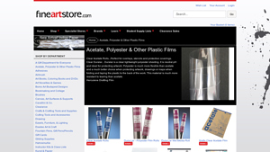 Fine Art Store - Clear Acetate Rolls