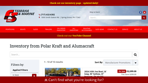 Polar Kraft - 2024 1648 Jon Boat with Yamaha 20 hp