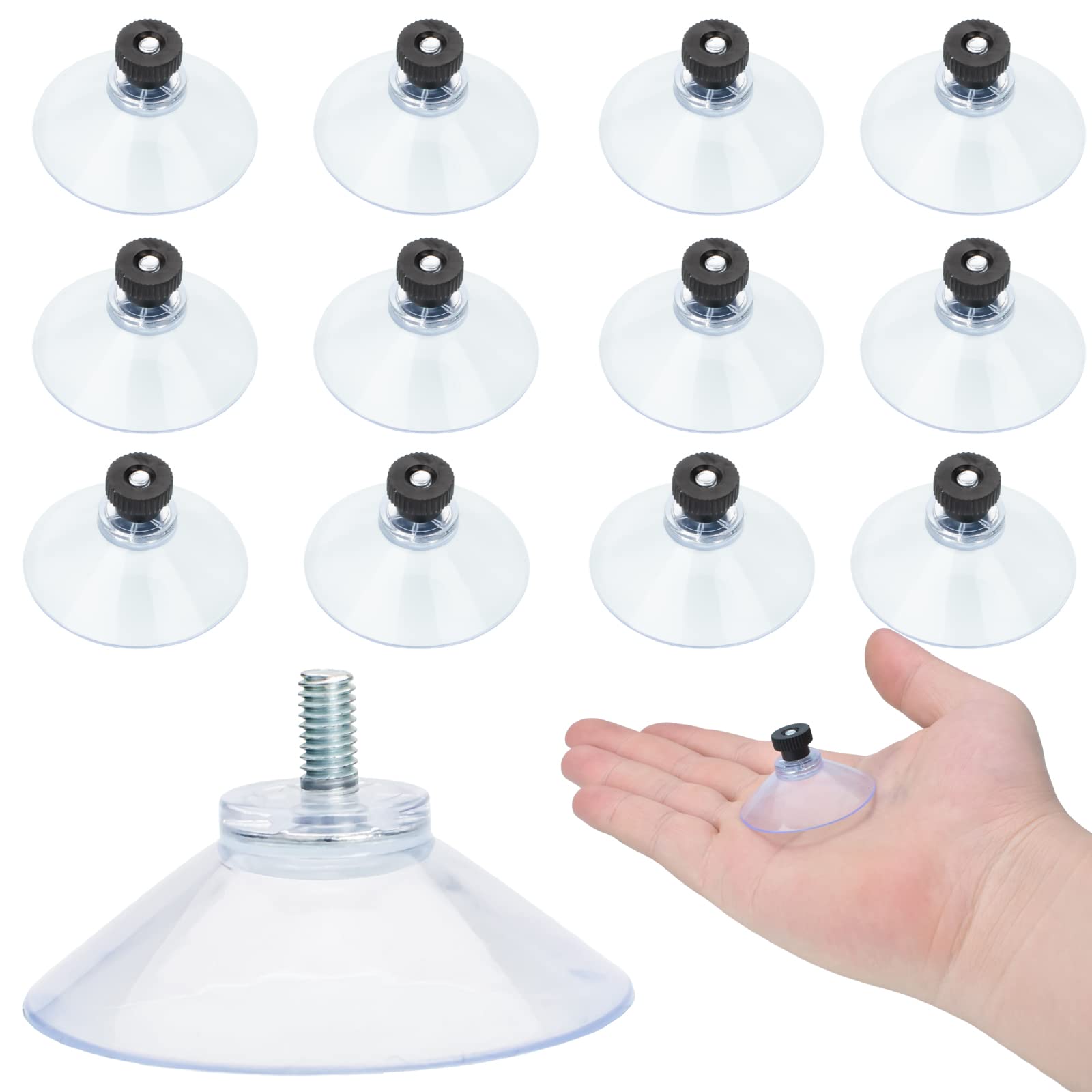 A relevant stock photo of glazing suction pads in a typical setting.