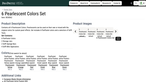 Golden Artist Colors - PanPastel Pearlescent Colors Set