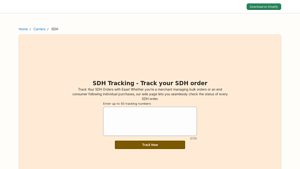 GoPostShip - SDH Tracking