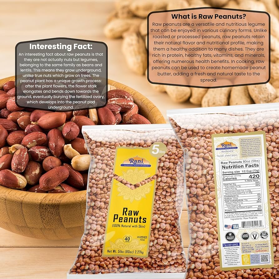 A relevant stock photo of groundnut raw in a typical setting.