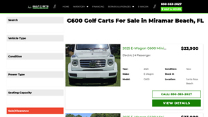 E-Wagon - G600 Mini G-Wagon Electric