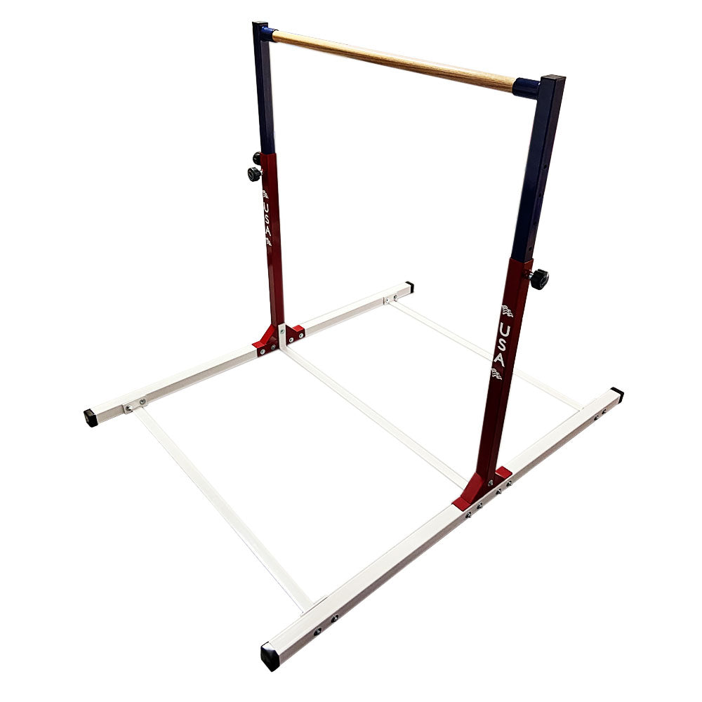 A relevant stock photo of gymnastics high bar for sale in a typical setting.