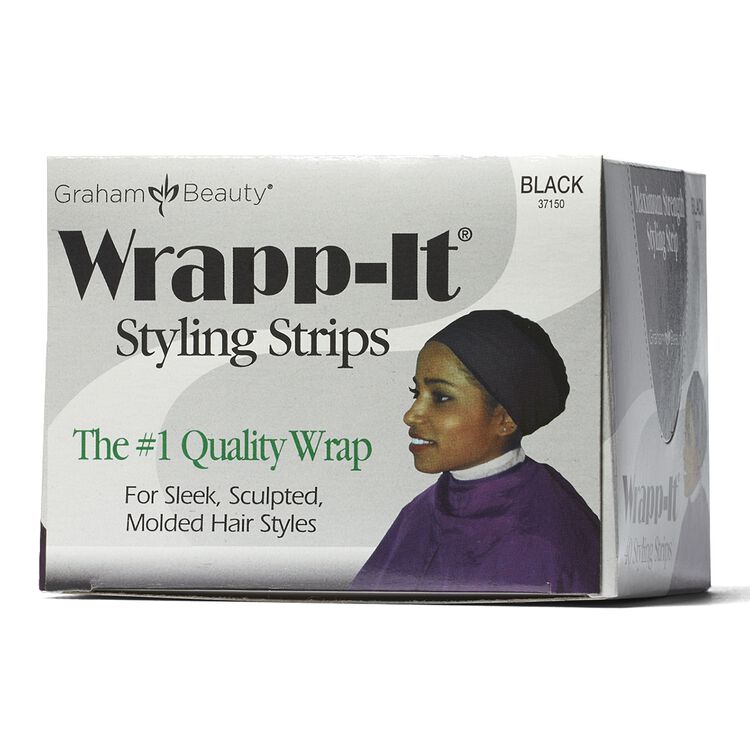 A relevant stock photo of hairdressing wraps in a typical setting.