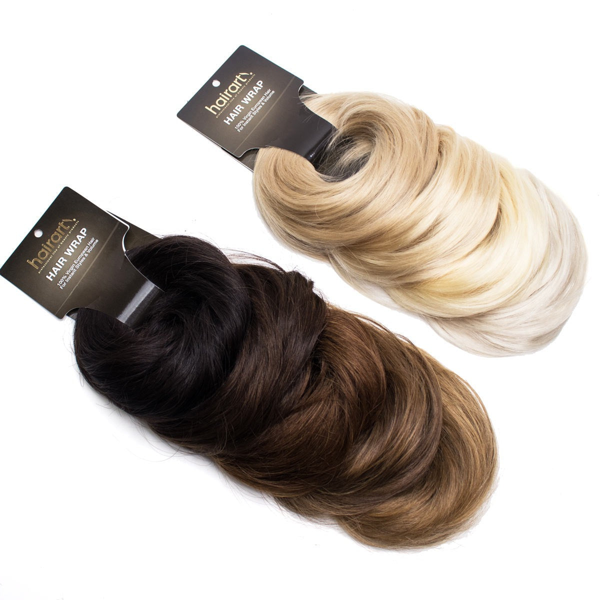 A relevant stock photo of hairdressing wraps in a typical setting.