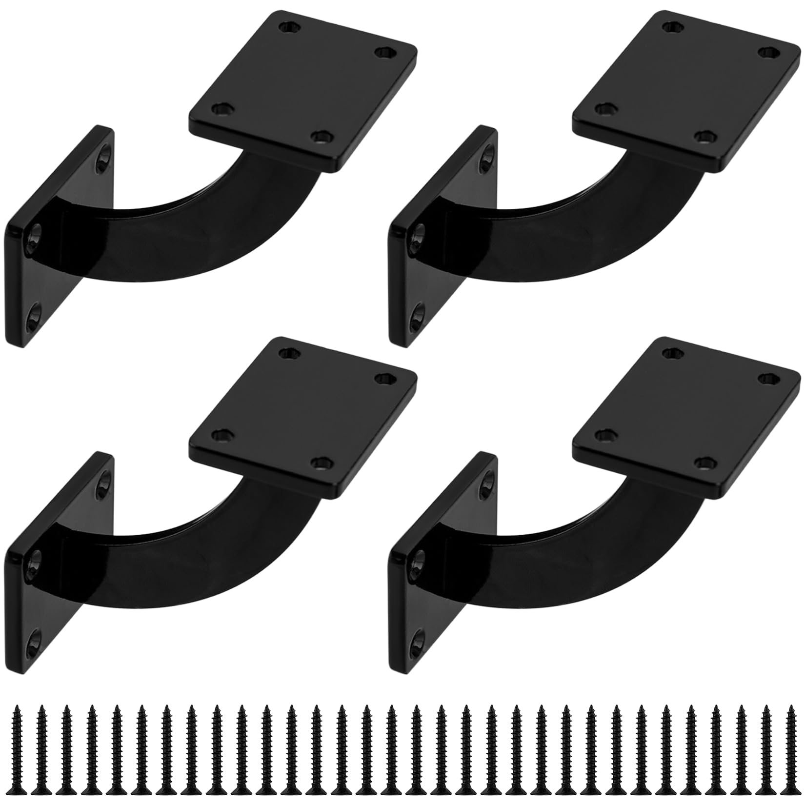 A relevant stock photo of handrail brackets in a typical setting.