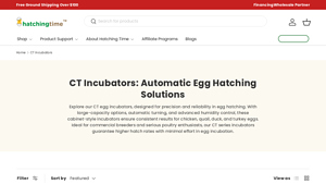 Hatching Time - Automatic Cabinet Incubators