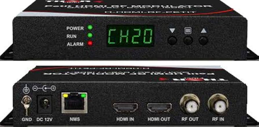 A relevant stock photo of hdmi to coaxial modulators in a typical setting.