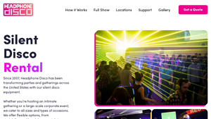 Headphone Disco - Silent Disco Rental Services