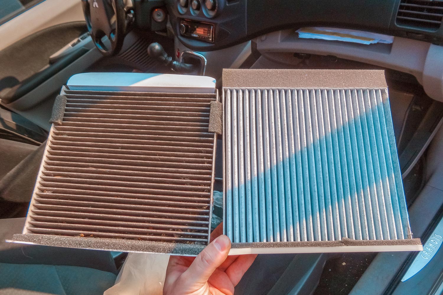 A relevant stock photo of how often to replace cabin air filter in a typical setting.