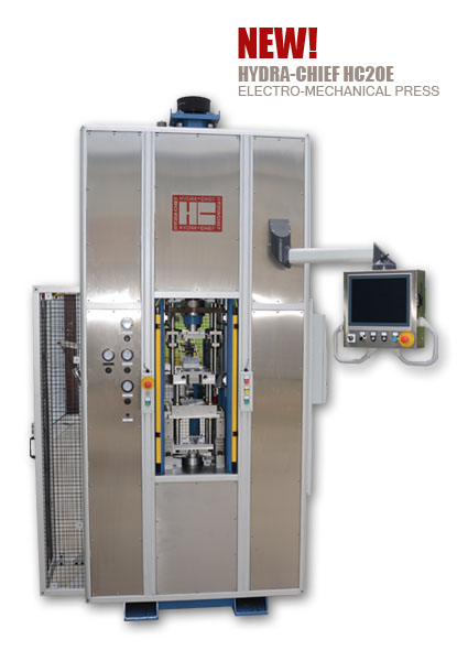 A relevant stock photo of hydra presses in a typical setting.