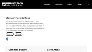 Innovation Ind - Elevator Push Buttons