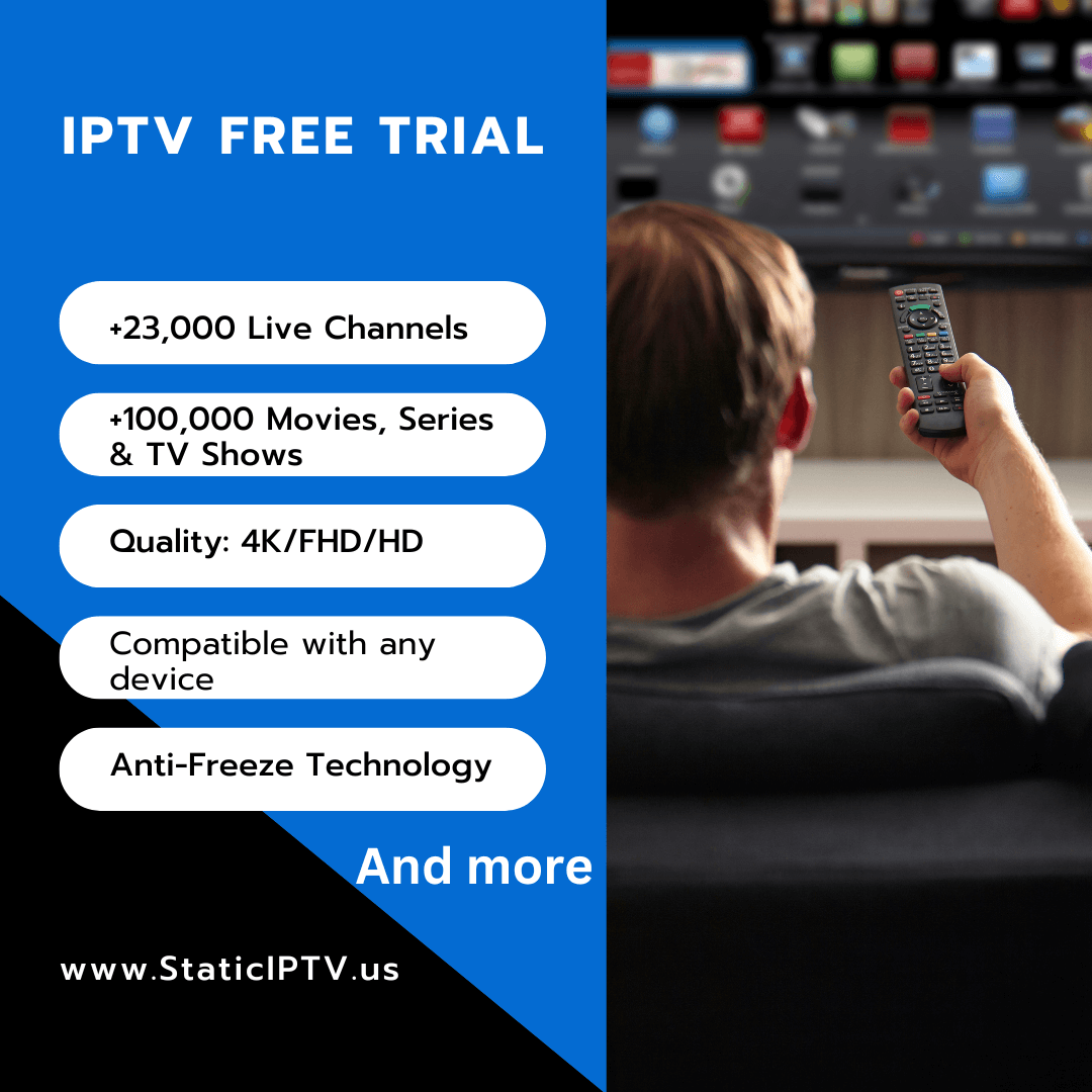 A relevant stock photo of iptv free trial in a typical setting.
