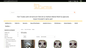 Cactus - Day of the Dead Masks & Figurines