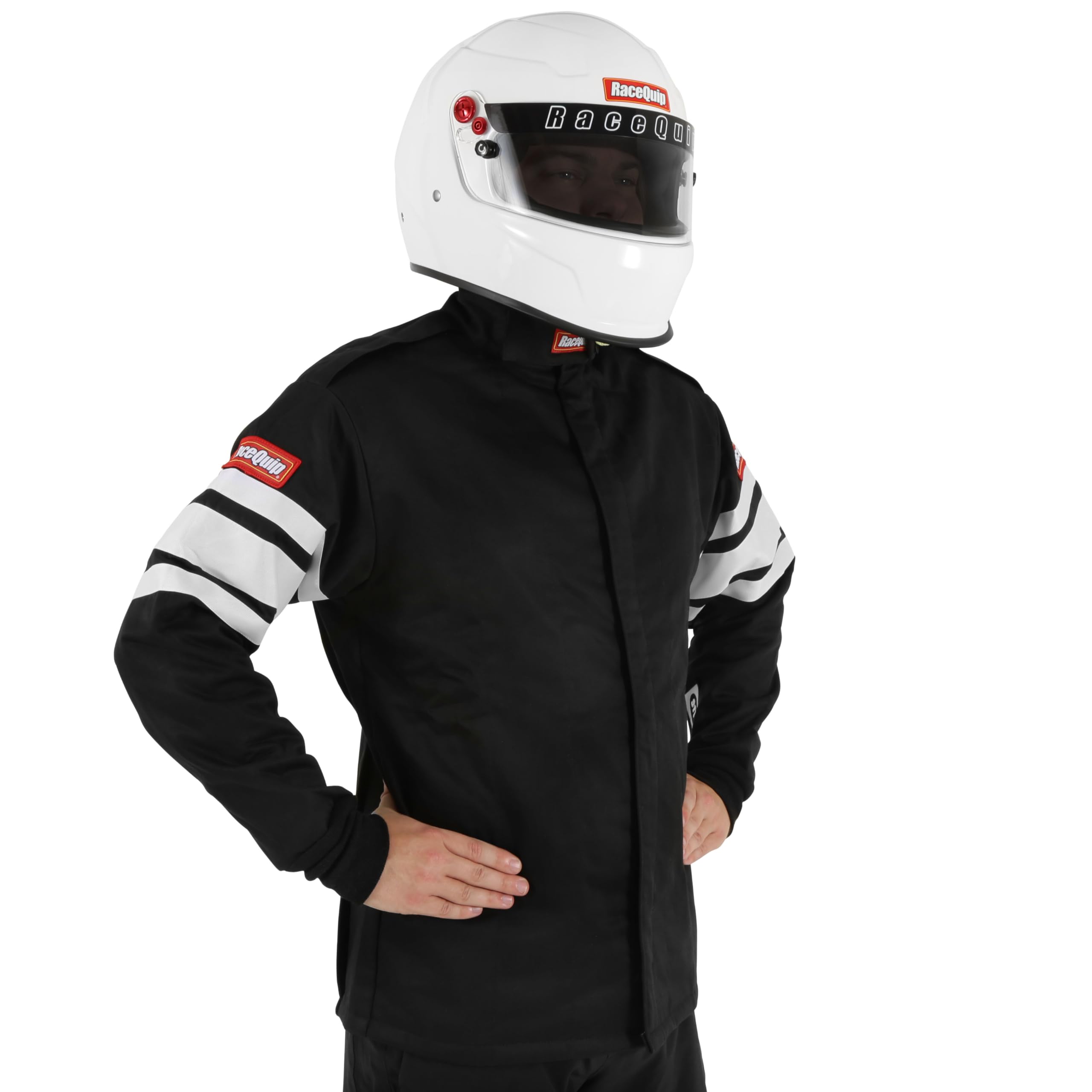 A relevant stock photo of jacket for races in a typical setting.