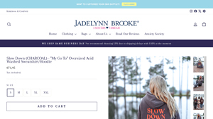 Jadelynn Brooke - Slow Down Oversized Hoodie