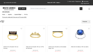 Joyerías Bizzarro - Anillos para Mujer