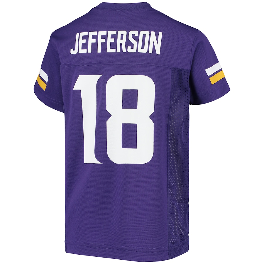 A relevant stock photo of justin jefferson youth jersey in a typical setting.