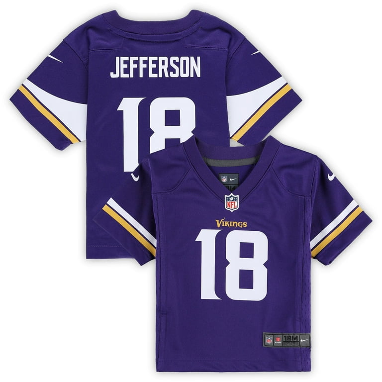 A relevant stock photo of justin jefferson youth jersey in a typical setting.