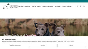K9 Apparel - Italian Greyhound Winter Coat