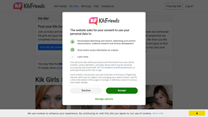 KikFriendz - Kik Friends Finder Platform