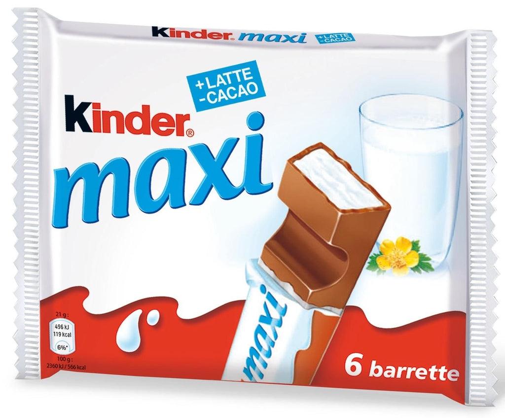 A relevant stock photo of kinder maxi in a typical setting.